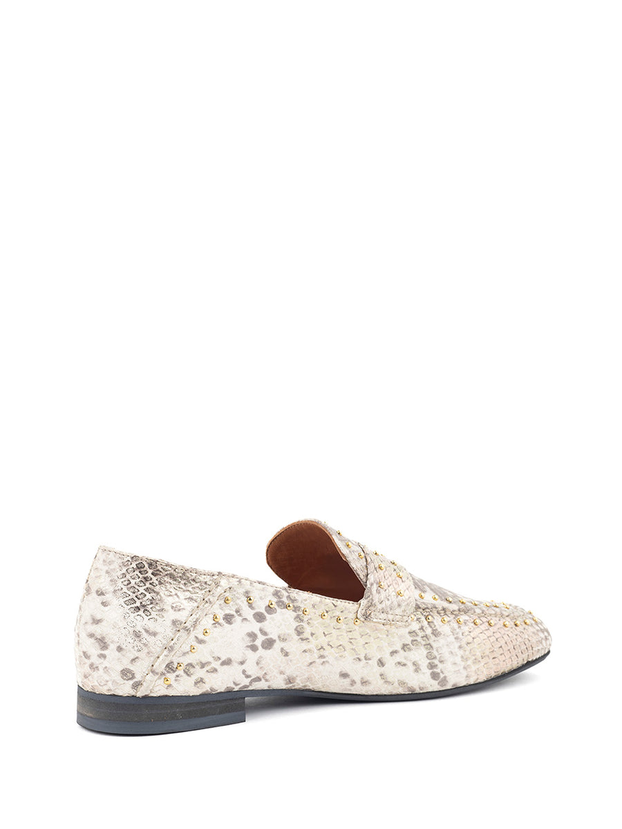 April | Loafer Snake Gold