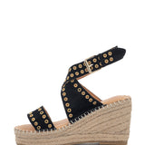 Avi | Espadrilles Wedge Heel Black