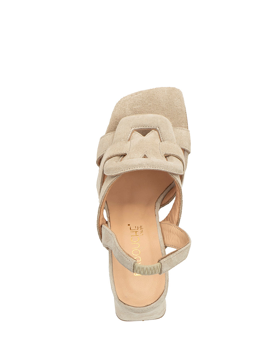 Bente | Sandalette Beige