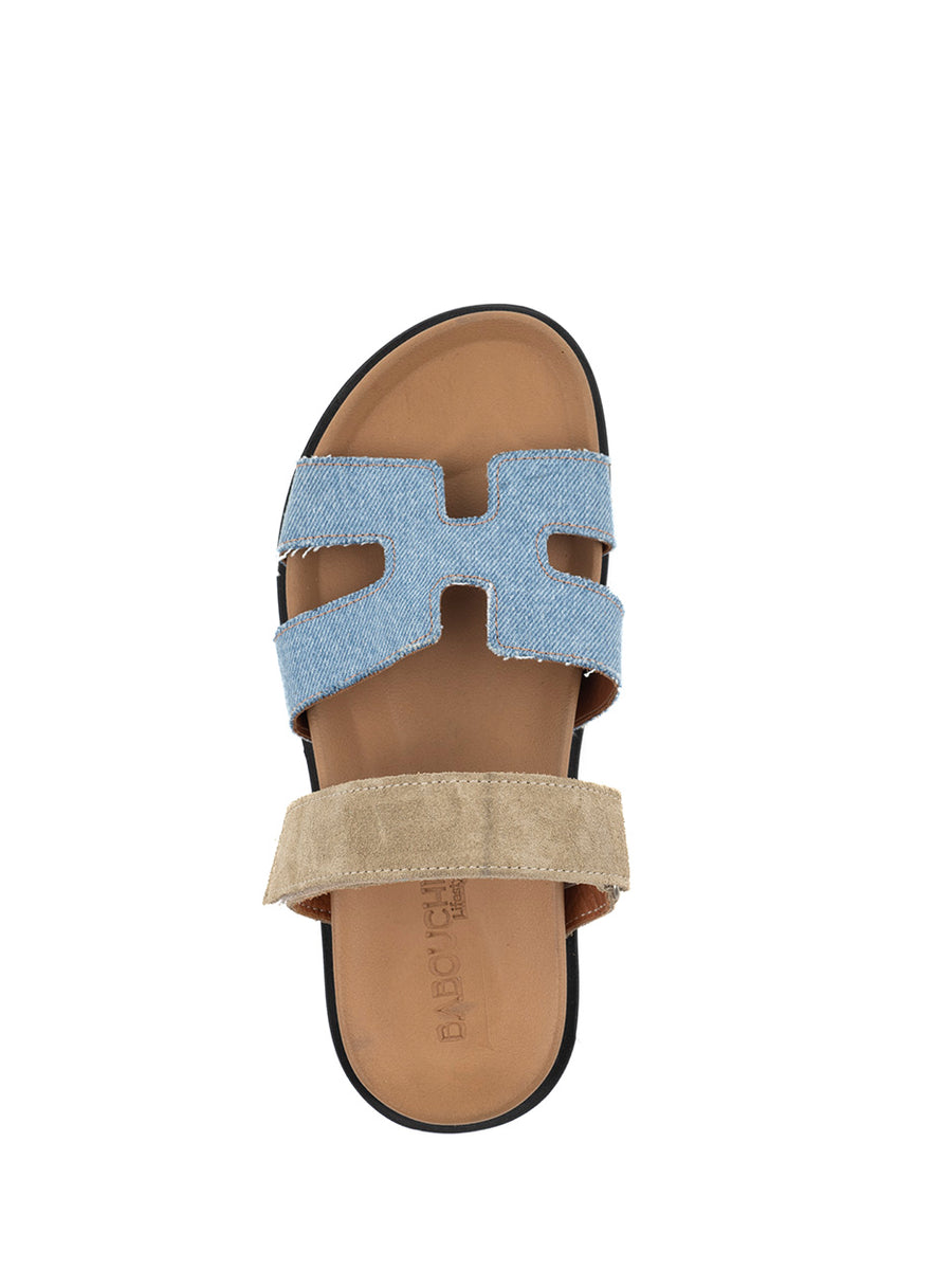 Bidi | Slipper Hellblau/Kum