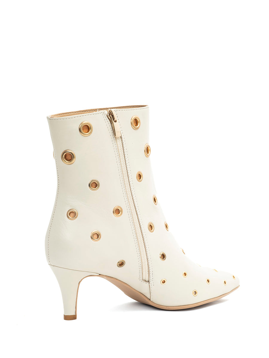 Elaine | Enkellaars Off White