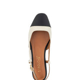 Janna | Slingback Black/Light Beige