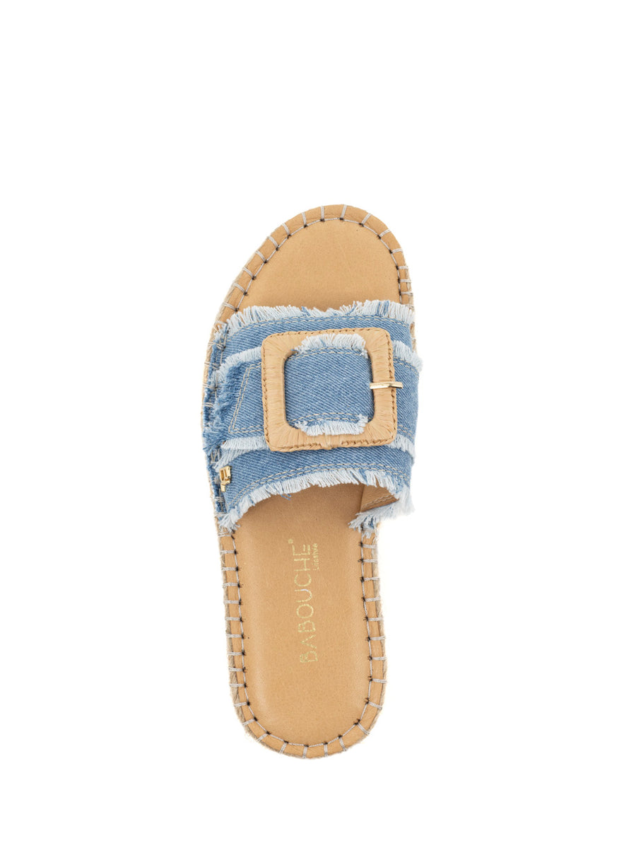 Joan | Espadrilles Licht Blauw