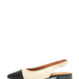 Katja | Slingback Black/Off White