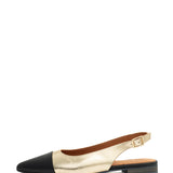 Katja | Slingback Zwart/Goud