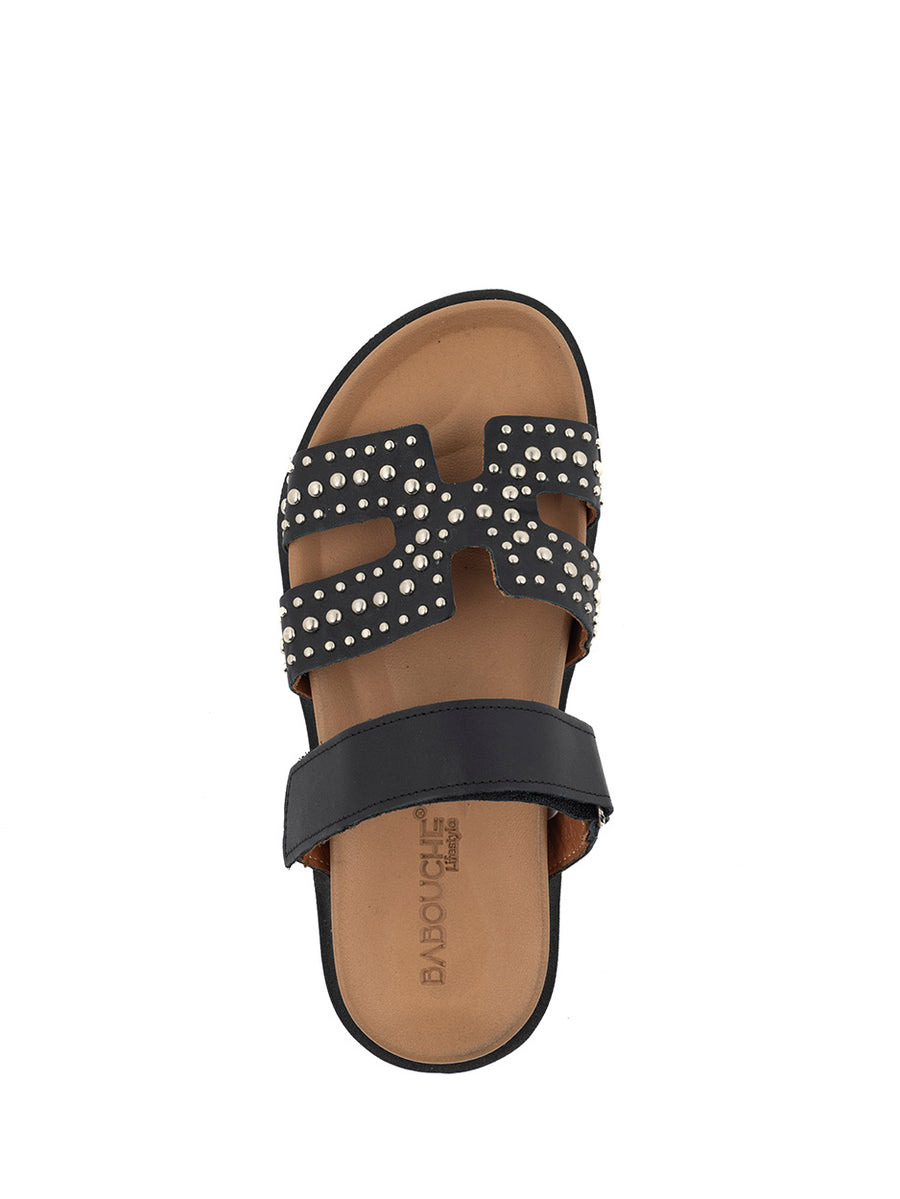 Leila | Slipper Zwart