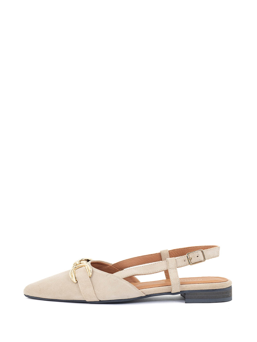 Leonore | Slingback Beige