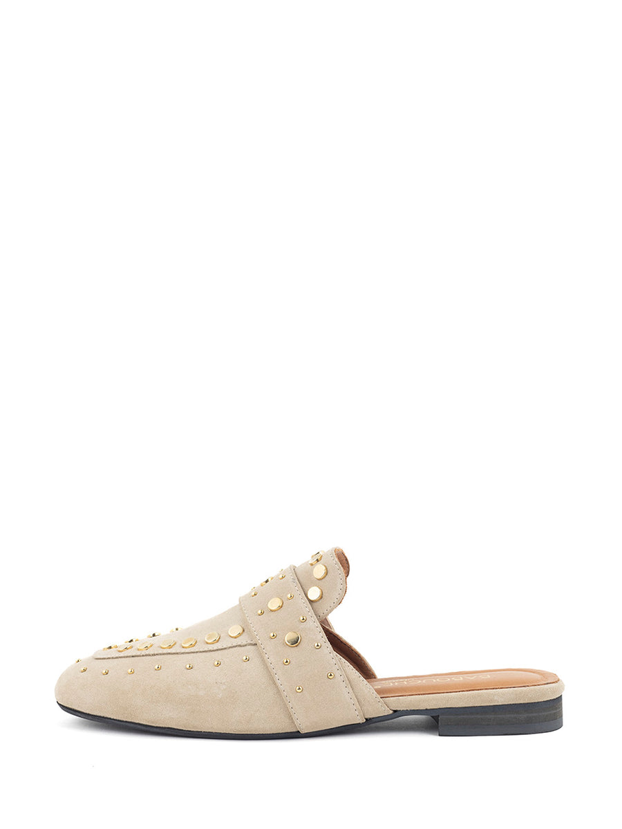 Nance | Muiltje Beige