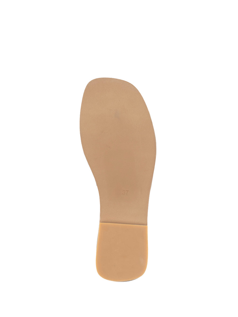 Rozan | Slipper Off White/Gold