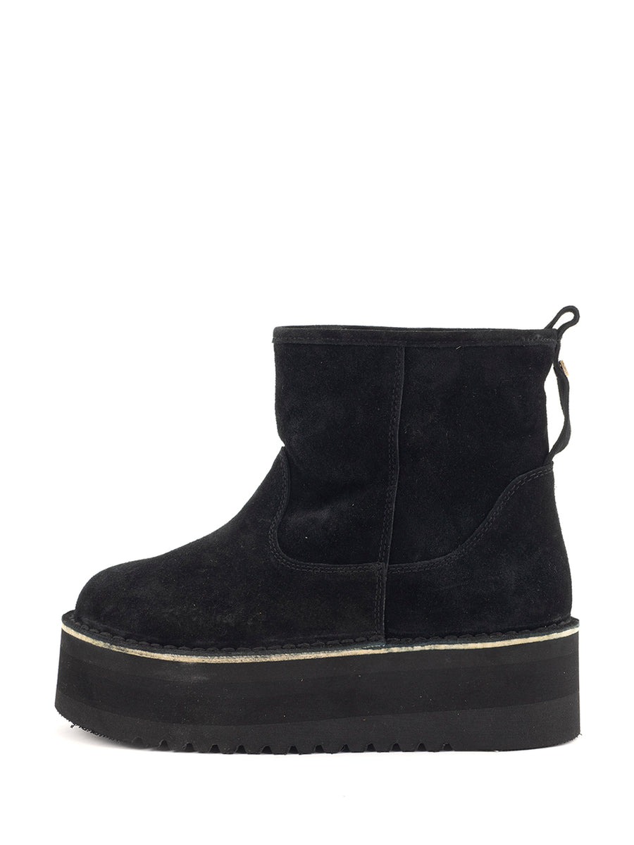Rain | Vachtboots Zwart