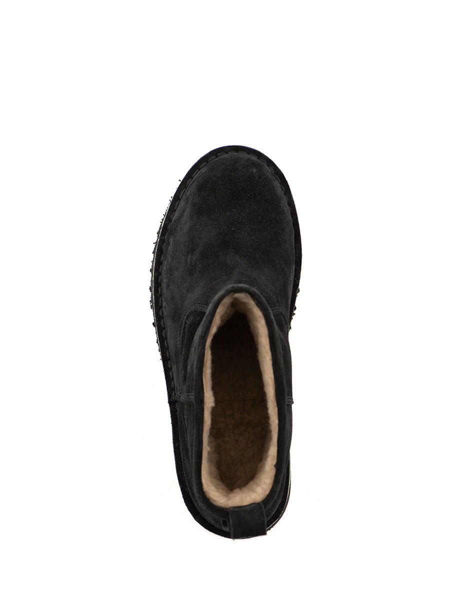 Rain | Vachtboots Zwart