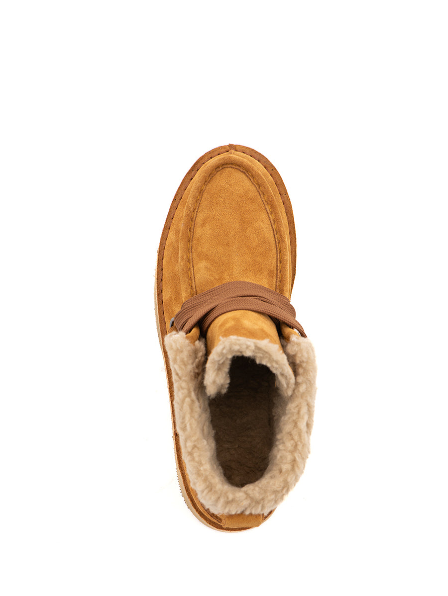 Saar | Vachtboots Cognac