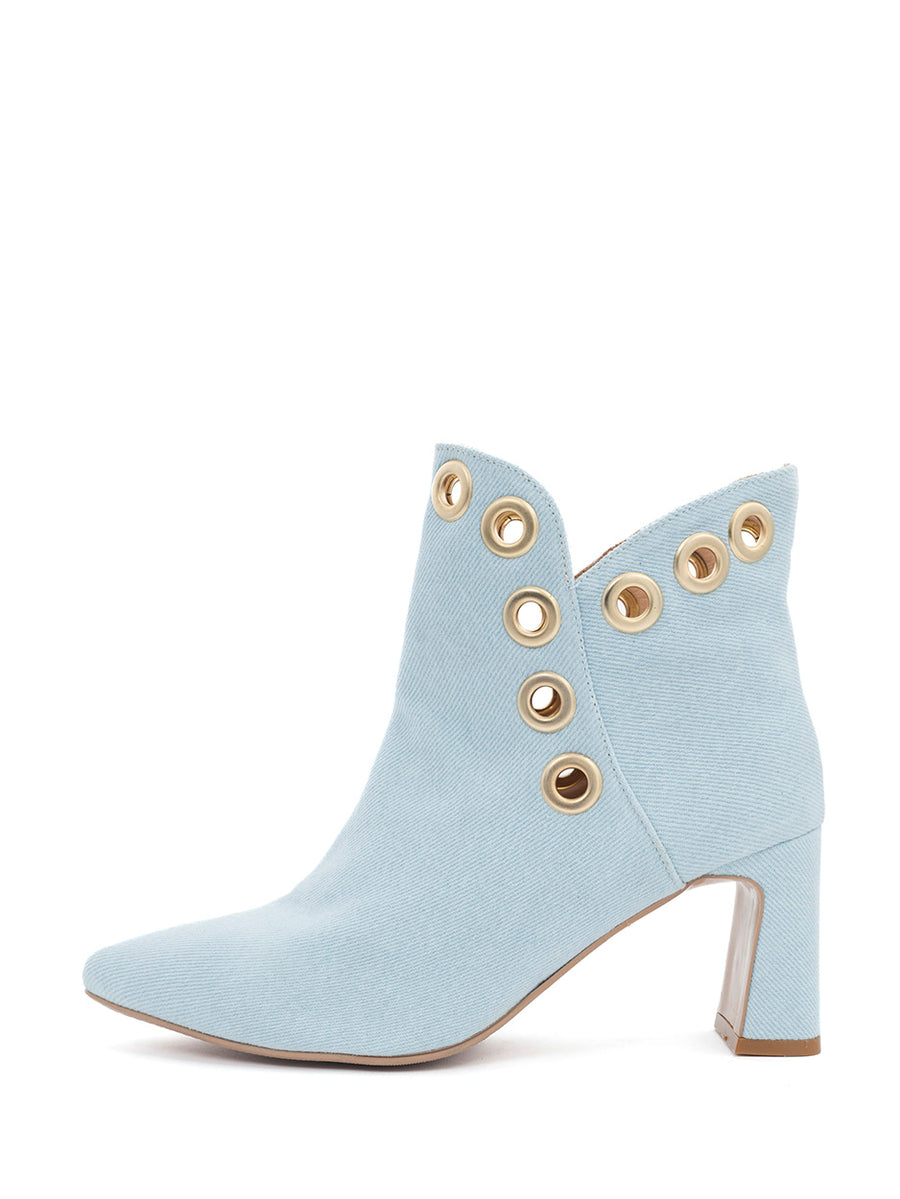 Silke | Enkellaars Ijs Blauw