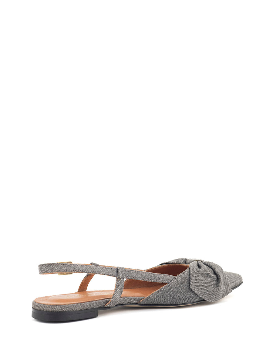 Sofie | Slingback-Grau