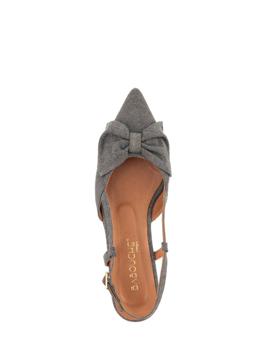 Sofie | Slingback-Grau