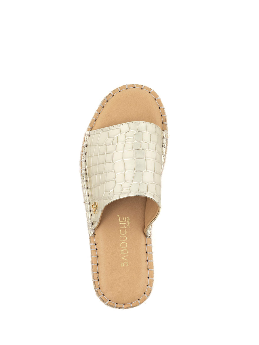 Tiffy | Espadrilles Gold
