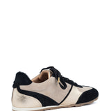 Saffa | Sneaker Schwarz/Beige/Gold/Schwarz
