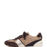 Saffa | Sneaker Dunkelbraun/Noce/Gold/Schokolade