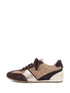 Saffa | Sneaker Dunkelbraun/Noce/Gold/Schokolade