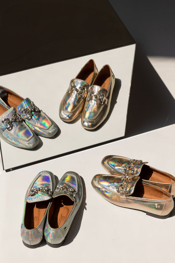 Alina | Loafer Olie Goud