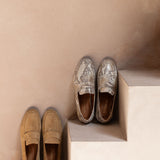 April | Loafer Snake Gold