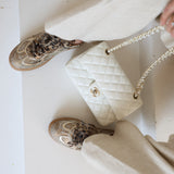 Ira | Sneaker Gold/Beige