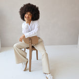 Jilly | Sneaker White/White/Gold