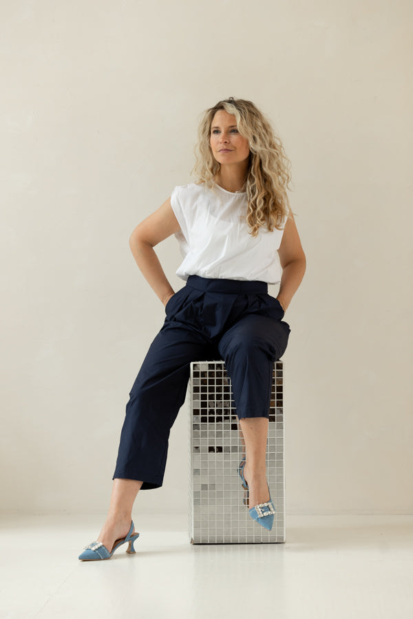 Sally | Slingback Licht Blauw