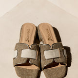 Sera | Slipper Gold/Taupe/Beige