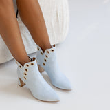 Silke | Enkellaars Ijs Blauw