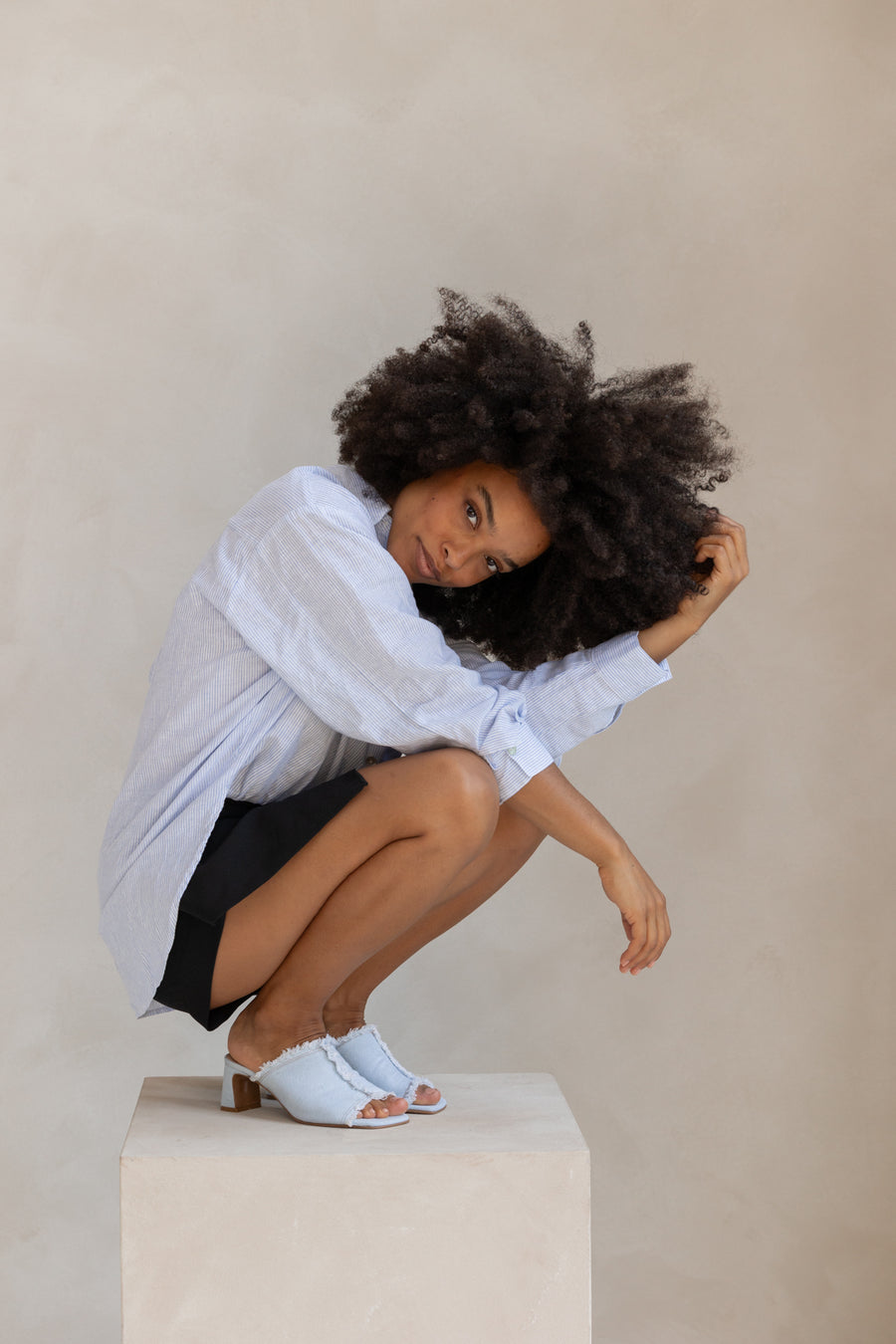 Valerie | Sandalet Light Blue