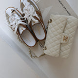 Vally | Sneaker Wit/Goud