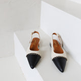 Zilly | Slingback Zwart