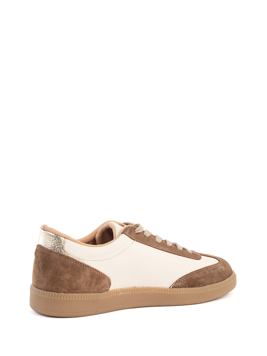 Torra | Sneaker Sugaro/Off White/Gold Thin Sole