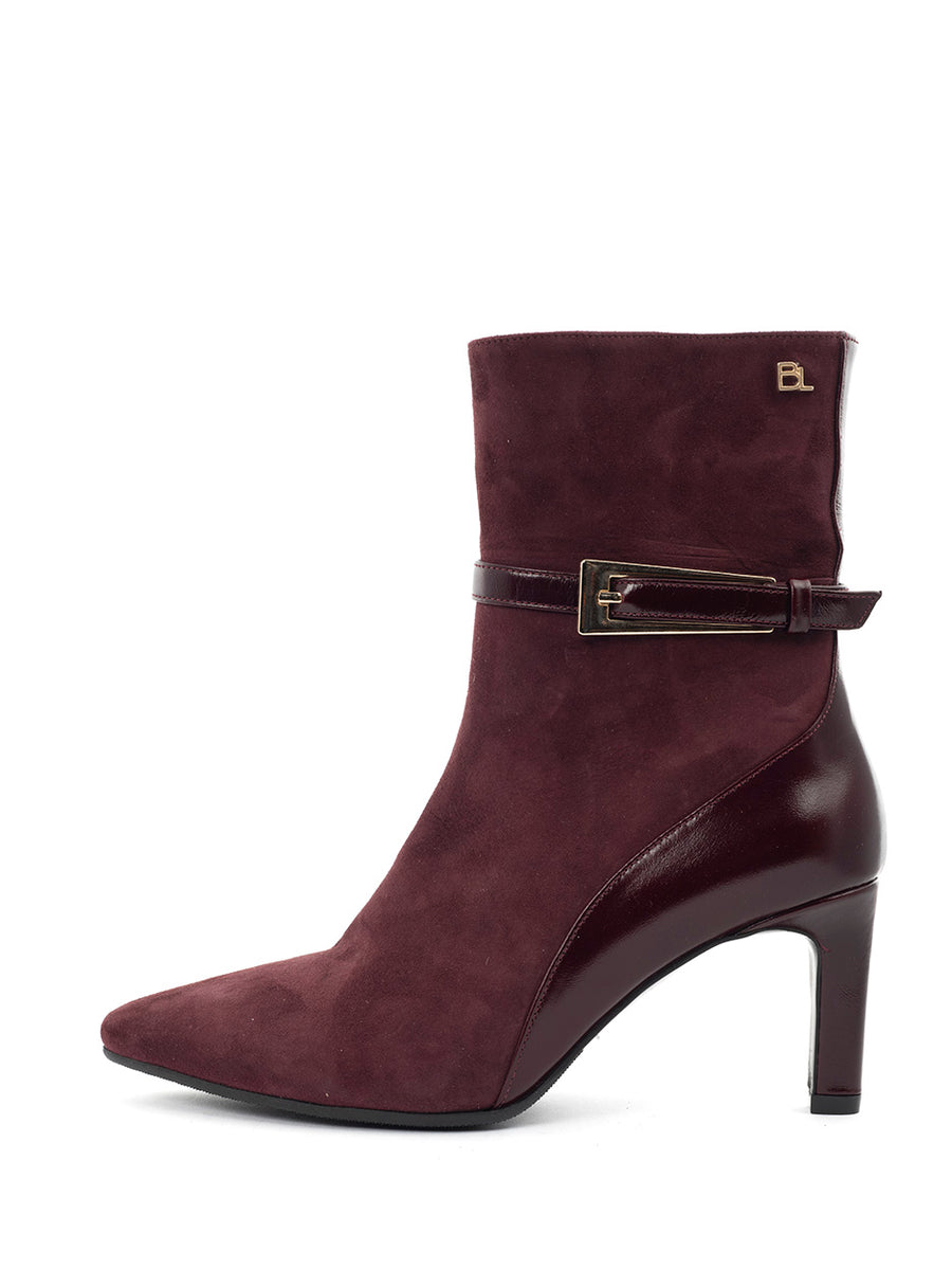 Trisa | Stiefeletten Bordo