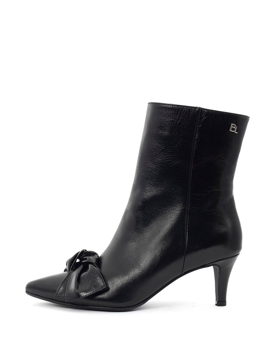 Trish | Enkellaars Zwart
