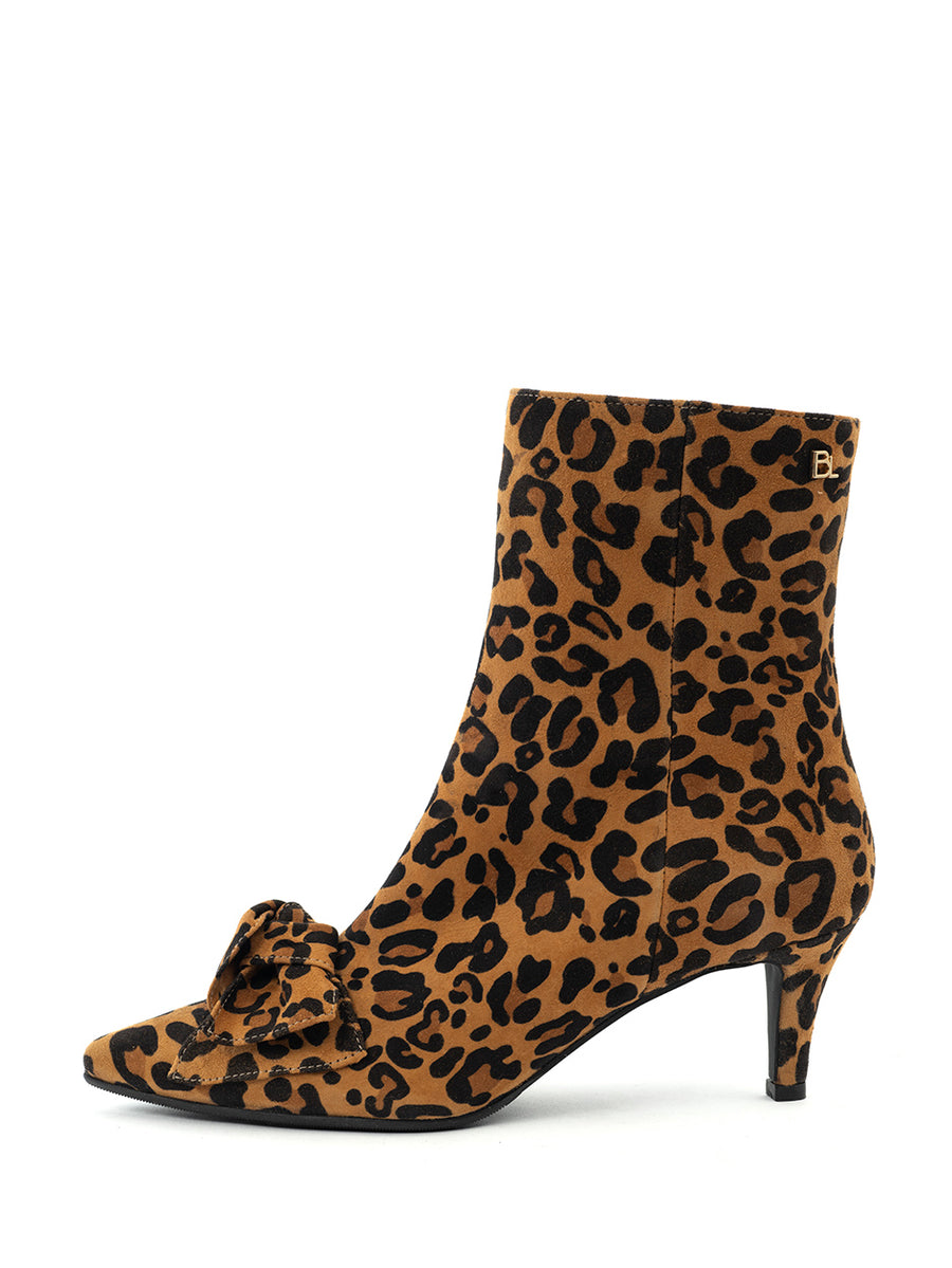 Trish | Ankle boots Camel Leopardo