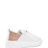 Linea | Sneaker White / Roze Kristal