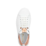 Linea | Sneaker White / Roze Kristal