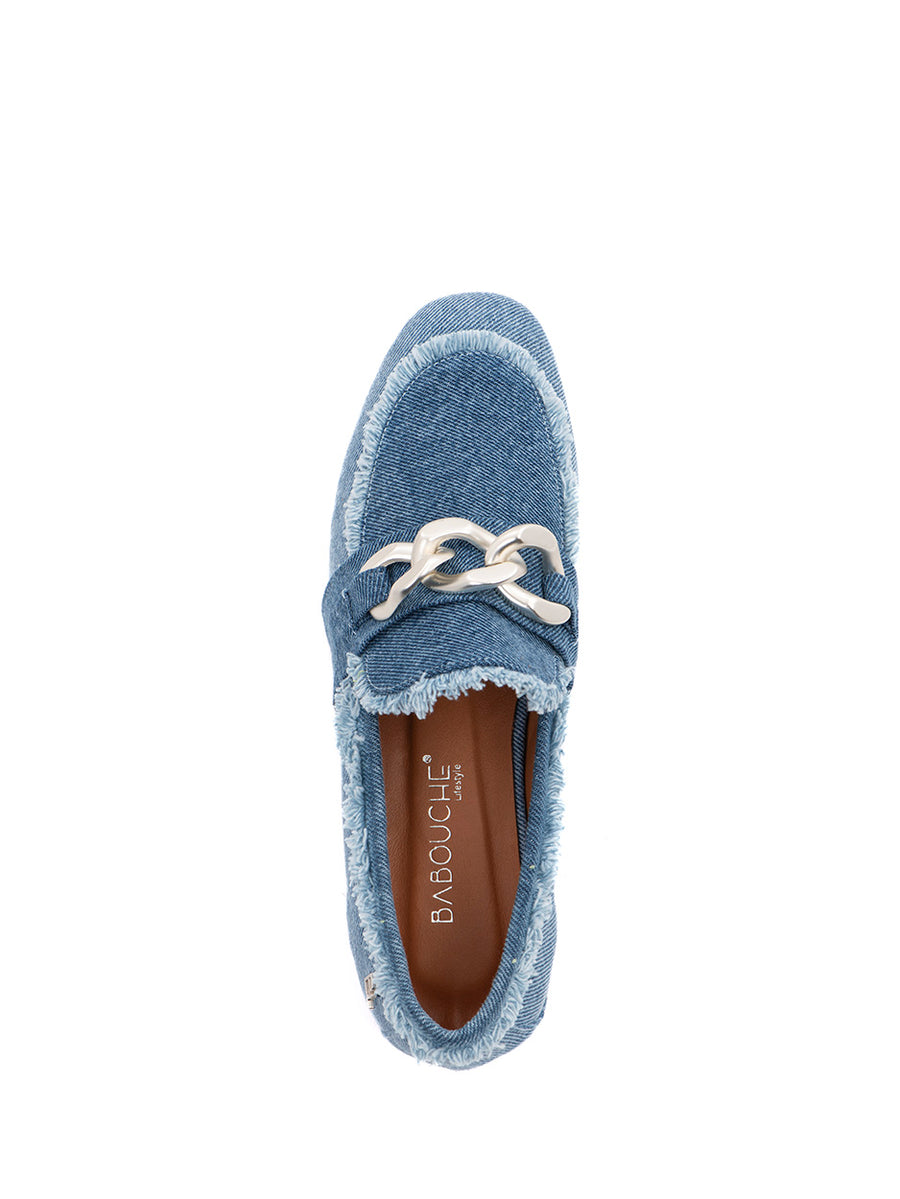 Pien | Loafer Blauw/Zilver