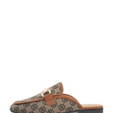 Nea | Mules Beige/Cognac