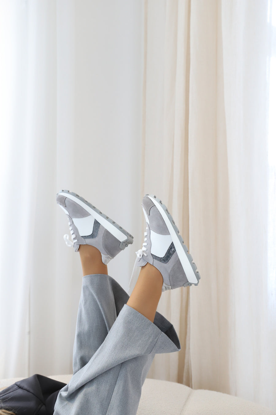 Elle | Sneaker Grijs