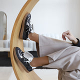 Ira | Sneaker Dunkelbraun/Silber