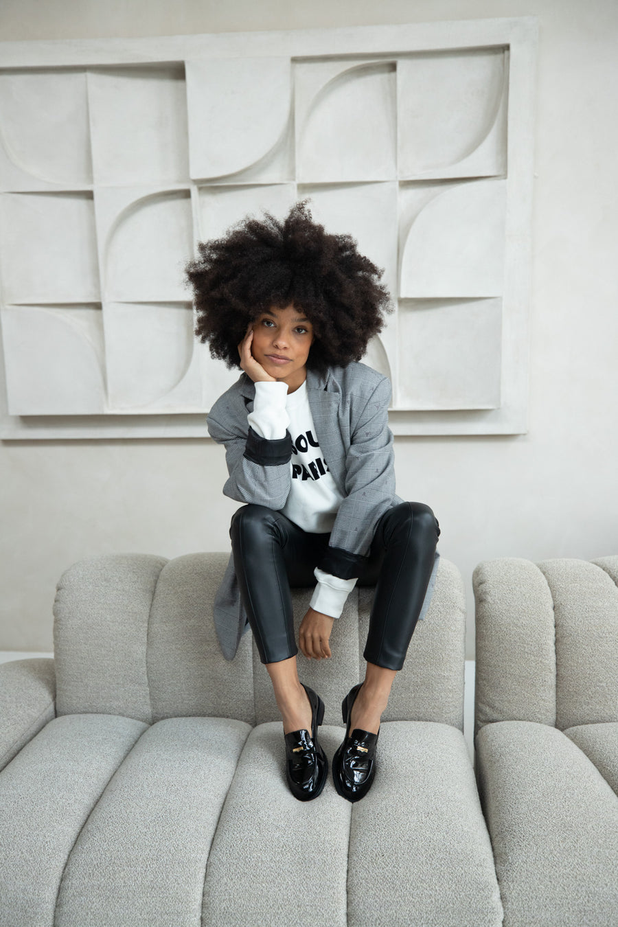 Merel | Loafer Zwart