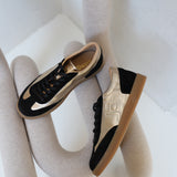 Nara | Sneaker Schwarz / Gold / Schwarz