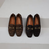 Filly | Loafer Baby Leopard Dunkelbraun/Dunkelbraun