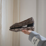Lacia | Ballerina Dark Brown