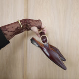 Yena | Slingback Bordo