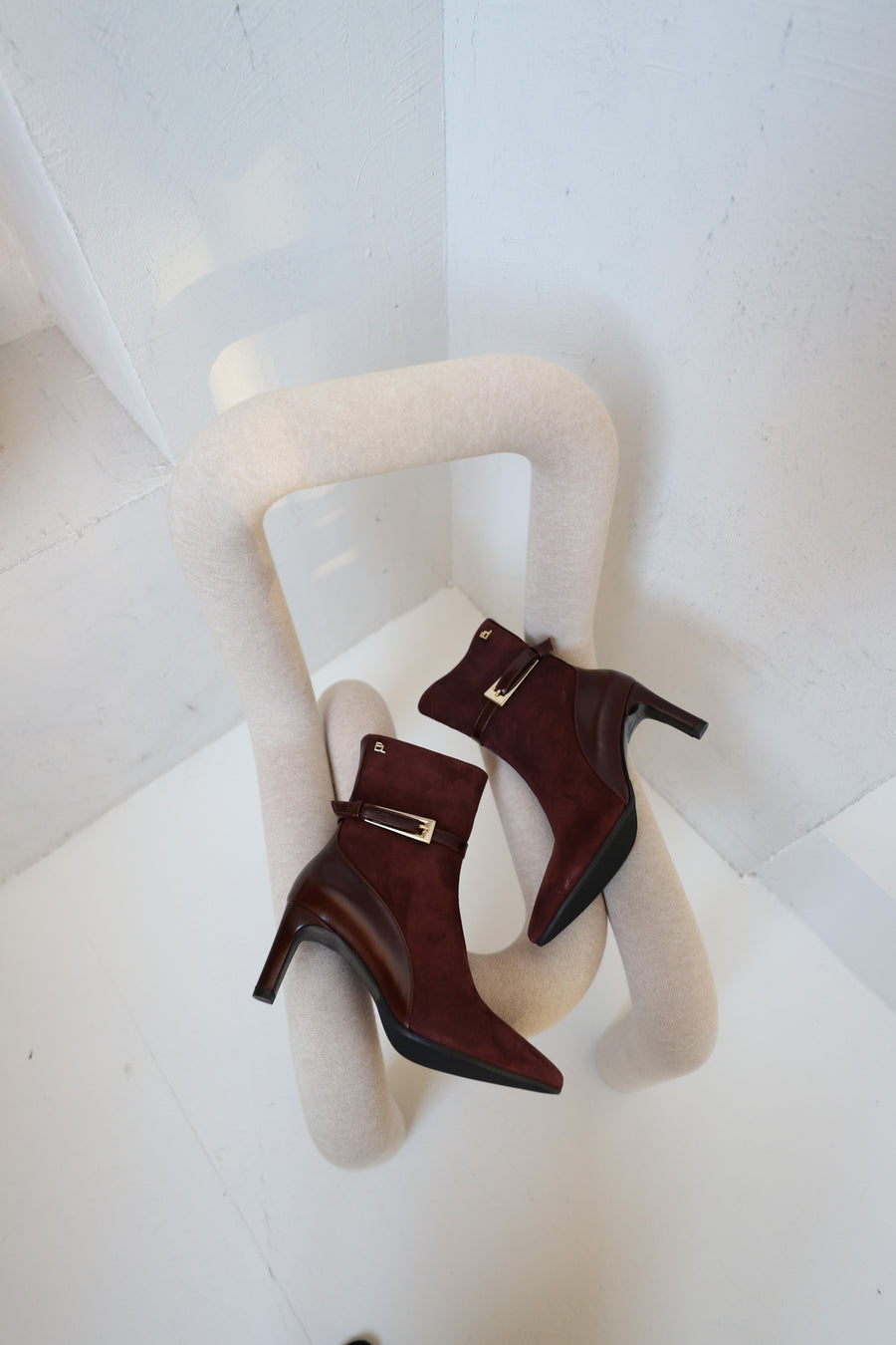 Trisa | Stiefeletten Bordo