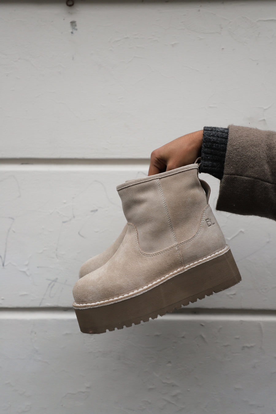 Rain | Vachtboots Grijs